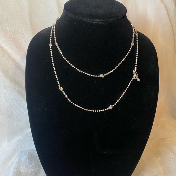 LAGOS Sterling Silver Caviar Hearts & Arrows Necklace - Picture 4 of 16